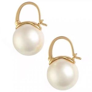 Kate Spade earrings gold pearl earrings